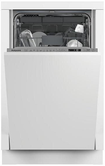Встраиваемая посудомоечная машина Hotpoint HIS 2D86 D, 45 см, серый