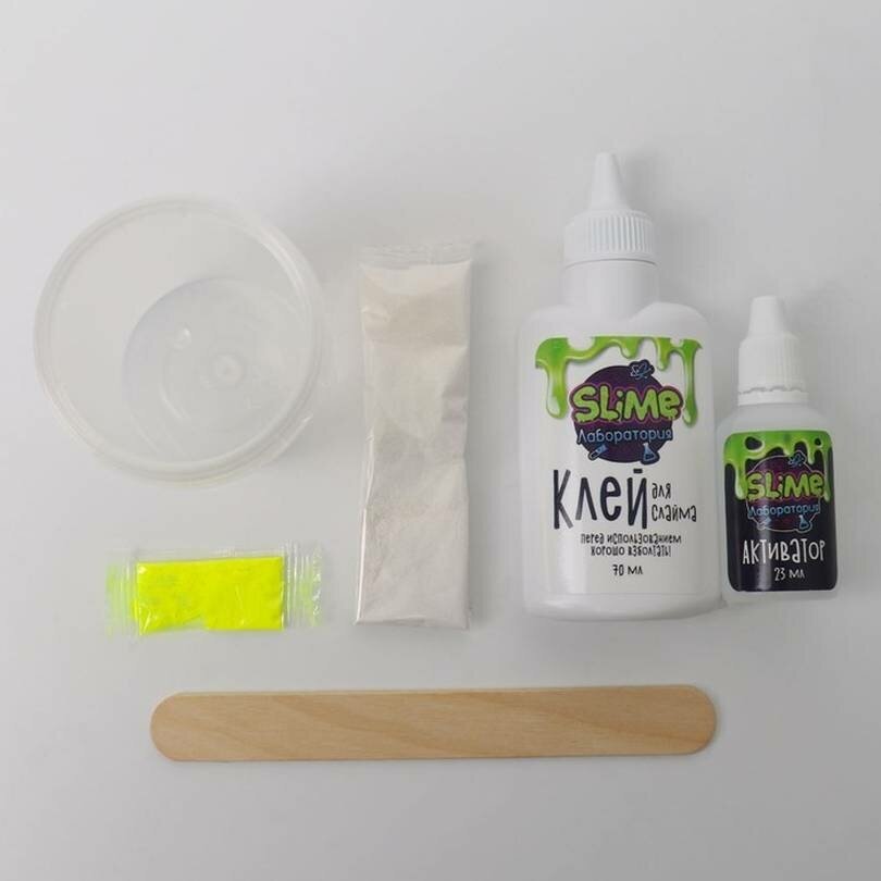 Slime лаборатория 100 гр., Cream Волшебный мир - фото №13