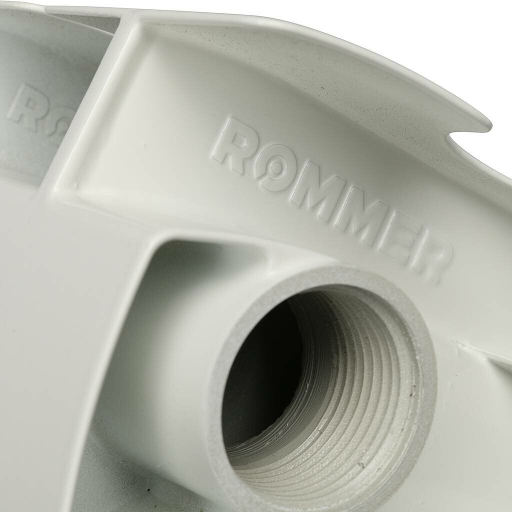 Радиатор алюминиевый Rommer Plus 200 12 секций - фото №12