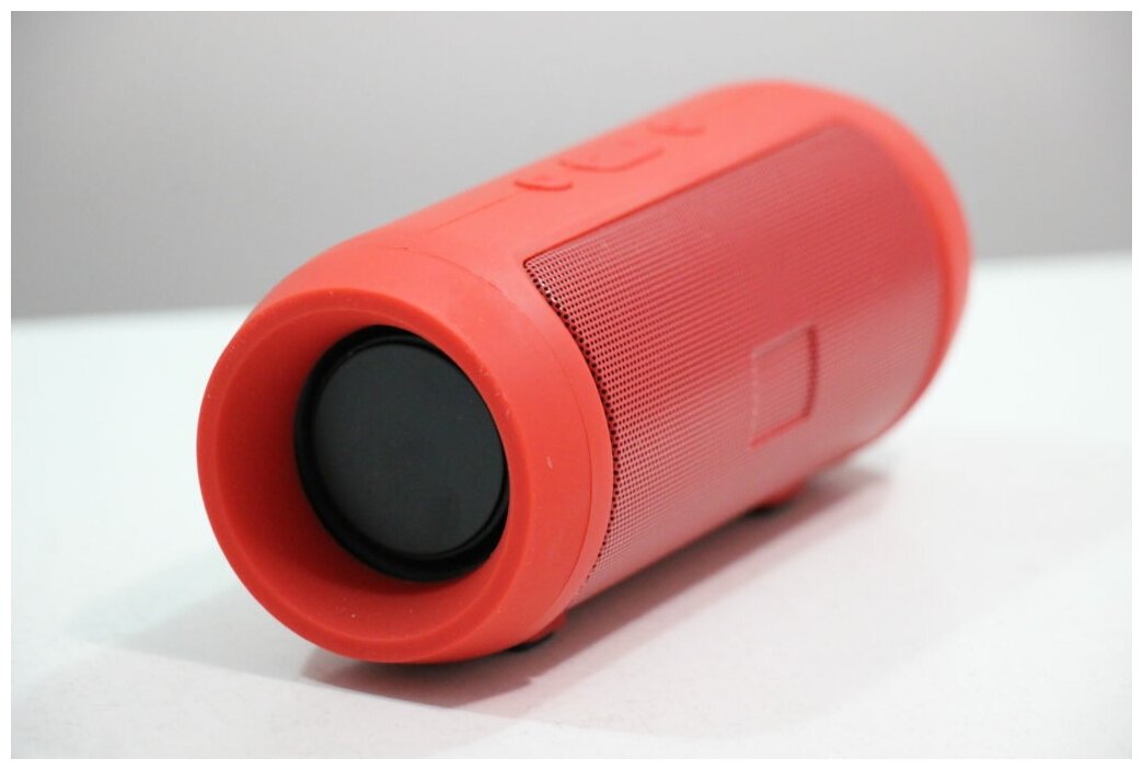 Портативная Bluetooth колонка 10Вт USB TF FM радио , красный