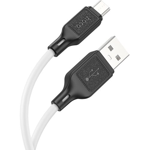 USB Кабель Micro, HOCO, X90, силиконовый, 1м, белый usb кабель micro hoco x90 силиконовый 1м черный