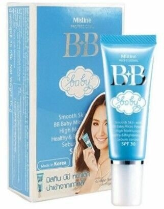 Mistine BB крем для лица / Professional BB Baby Face, 15 мл