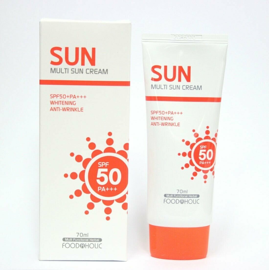 FoodaHolic Солнцезащитный водостойкий крем Multi Sun Cream SPF 50+ PA+++