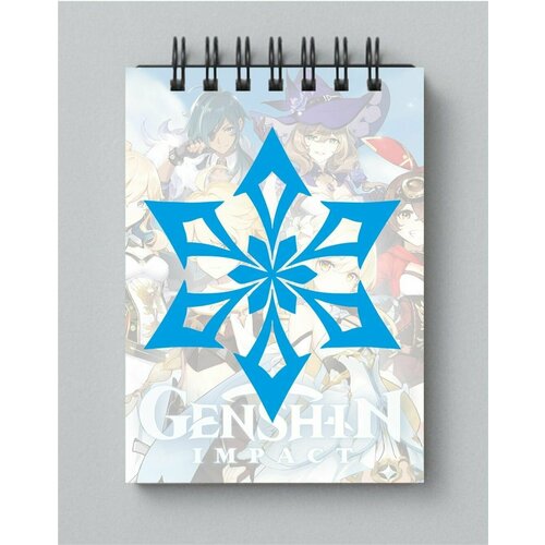 Блокнот стихия Геншин Импакт - Genshin Impact № 7