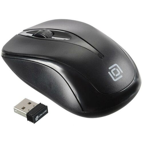 Мышь оптическая беспроводная Oklick 675MW USB черная 10шт 484800₽