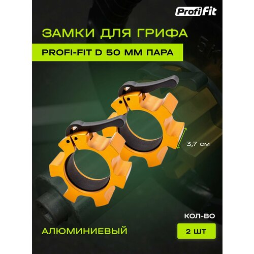 фото Замок алюминиевый zso, для грифа d-50 мм (2 шт) profi-fit