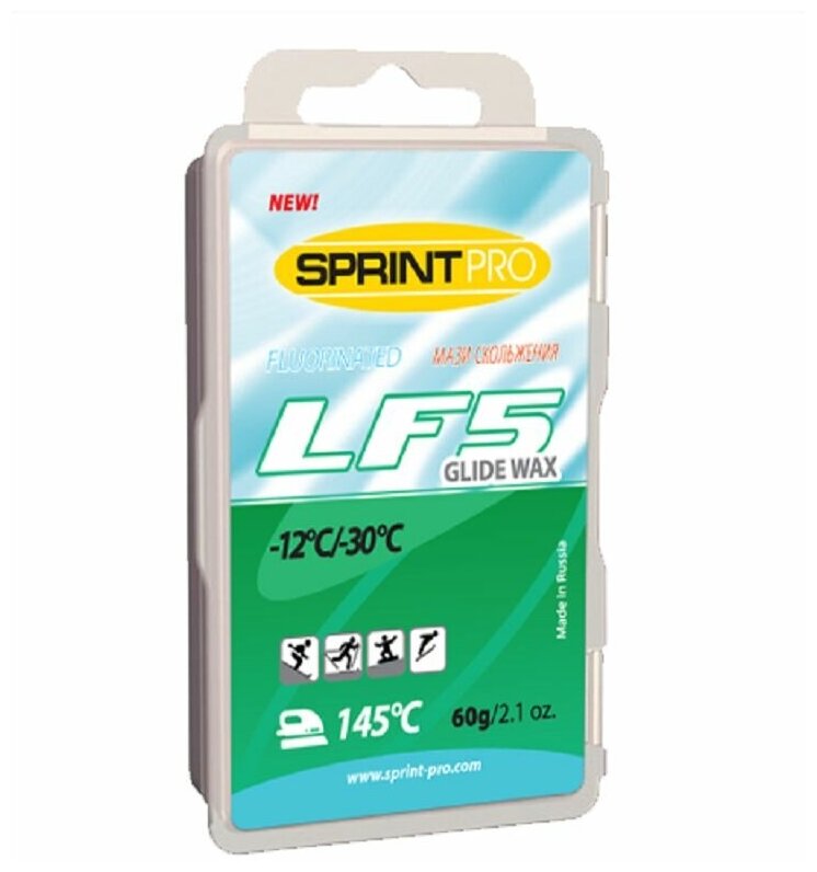 Парафин Sprint LF5 green (-12-30) 60гр