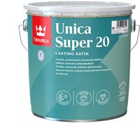 Лак уретано-алкидный полуматовый Unica Super 20 (Уника Супер 20) TIKKURILA 2,7 л (база EP)