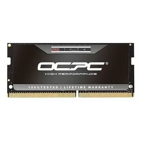 Память оперативная DDR4 OCPC VS 8Gb, 2666Mhz, SO-DIMM (MMV8GD426C19S)