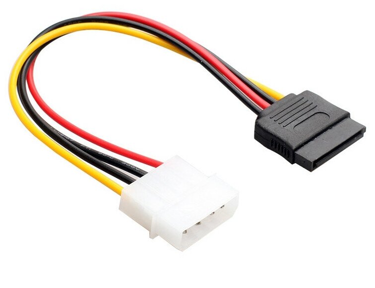 Кабель-переходник питания (адаптер) BaseTech (BT-MOLEX-SATA)