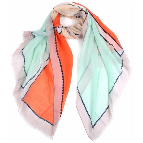 фото Zs225002-11 шарф жен. 100% полиэстер 90x180 fabretti