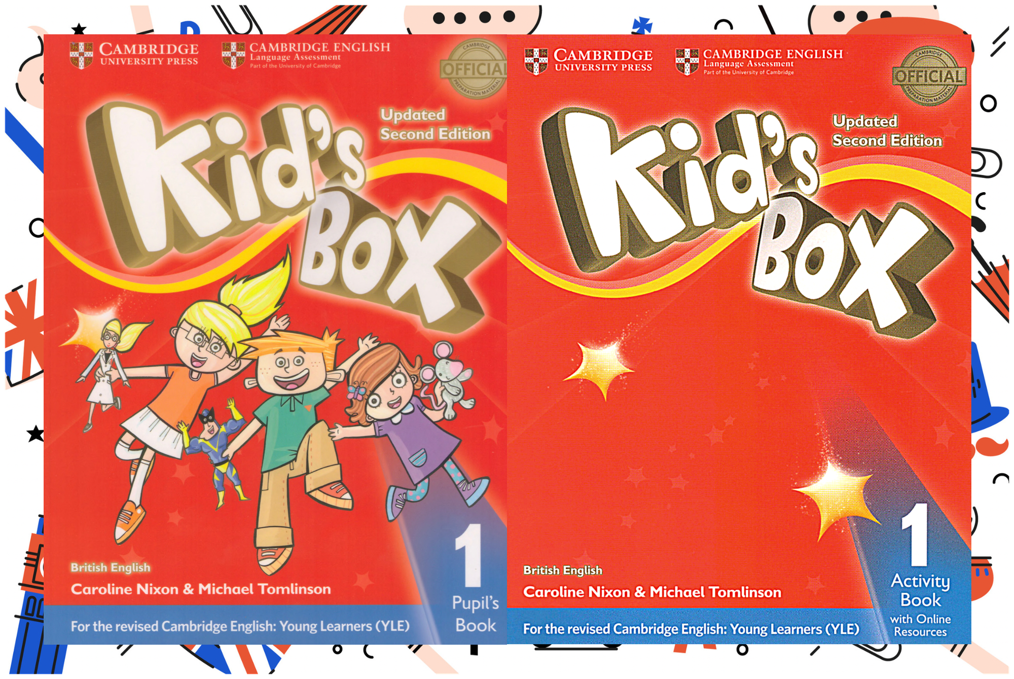 Kid's Box 1 Updated Second Edition (Pupil's book + Activity book + CD)