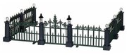 Викторианский забор (набор из 7 деталей), 38.5x6.7x9.5 см, LEMAX