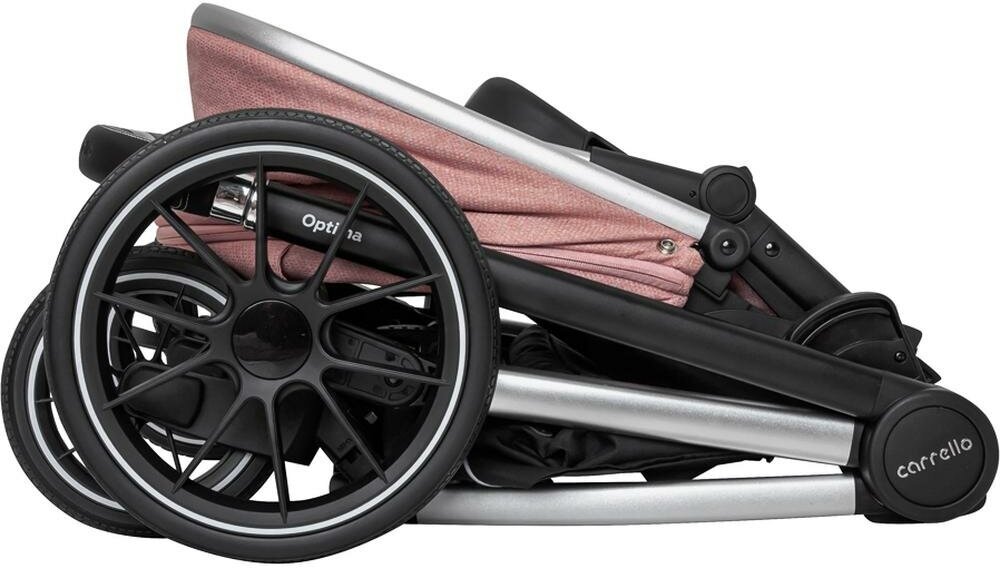 Универсальная коляска CARRELLO Optima CRL-6503 2 в 1, leather black ...
