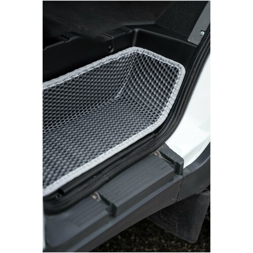 Ковры на пороги для ам Газель 3302 материал EVA серый 3D формованные к-т 2шт 1681₽