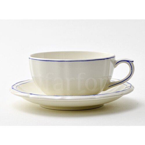 Чашка с блюдцем чайная FILET BLEU GIEN Рошель 9467₽