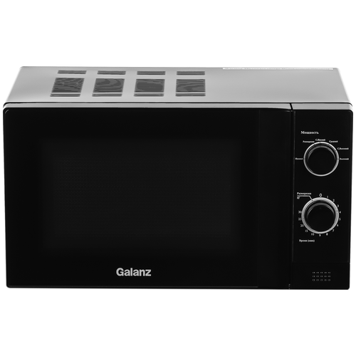 Микроволновая печь Galanz MOS-2009MB, черный микроволновая печь galanz mos 2009mb 700вт 20л черный