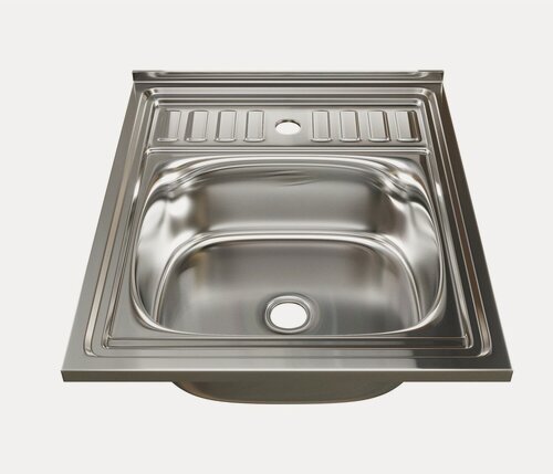 Изображение товара Мойка 50х60 (0,4) вып 1 1/2 MIXLINE 16см