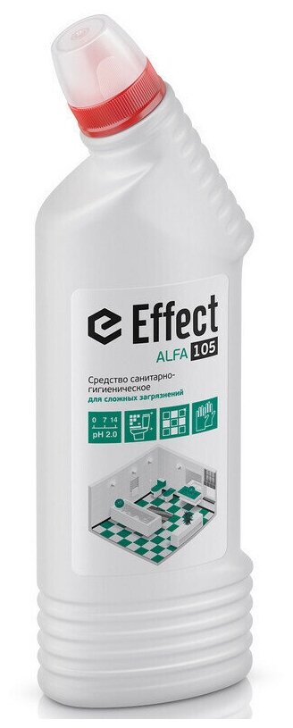 Effect Универсальное чистящее средство от сложных загрязнений, ALFA 105, 750 мл.