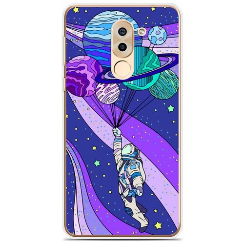 Силиконовый чехол на Huawei GR5 2017 Планеты-шары / для Хуавей Джи Эр 5 2017