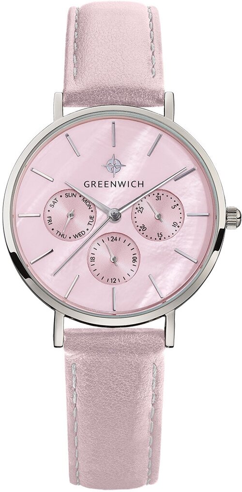 Наручные часы GREENWICH Abeona GW 307.15.55, серебряный
