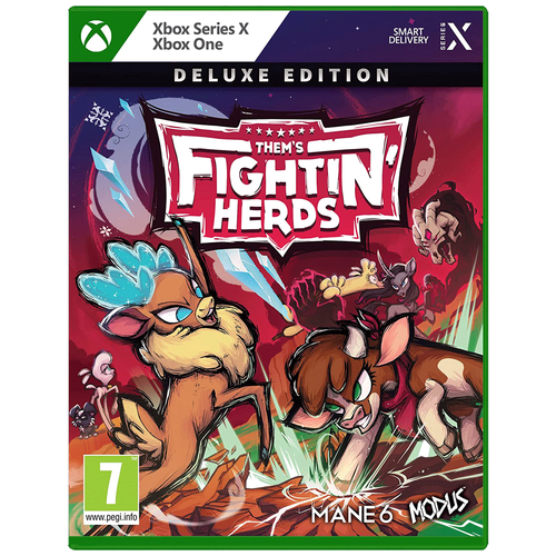 Them's Fightin' Herds: Deluxe Edition [Xbox One/Series X, русская версия] minecraft legends deluxe edition [xbox one series x русская версия]