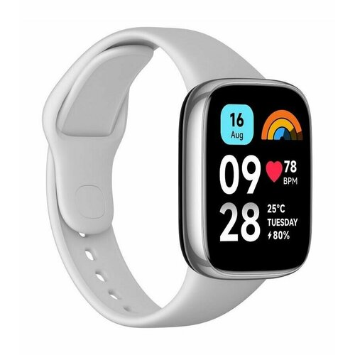 Умные часы Xiaomi Redmi Watch 3 Active серый 8500₽