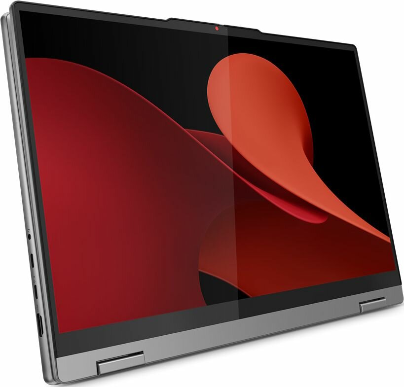 Ноутбук Lenovo IdeaPad 5 2-in-116AHP9Gen 9 16" OLED, Ryzen 7 8845HS, 16GB, 512GB SSD, Radeon, Без ОС, grey (83DS003WRK) — фото 1