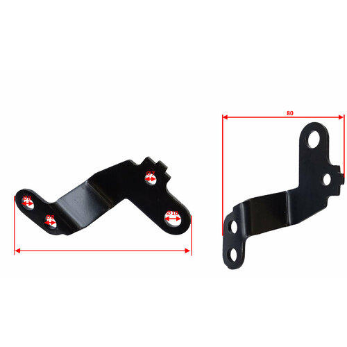 Кронштейн фары верхний (комплект 2 шт)