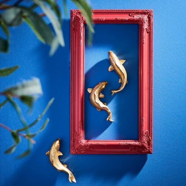 Декор настенный Рыба WERNER VOSS 47627 золото 22х9.5х9 см — фото 1