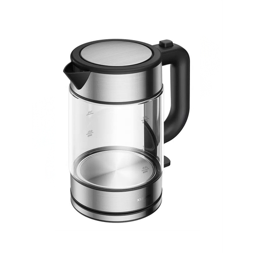 фото Xiaomi чайник электрический стеклянный xiaomi electric glass kettle 1.7 л (mjdsh05fd) черный eu