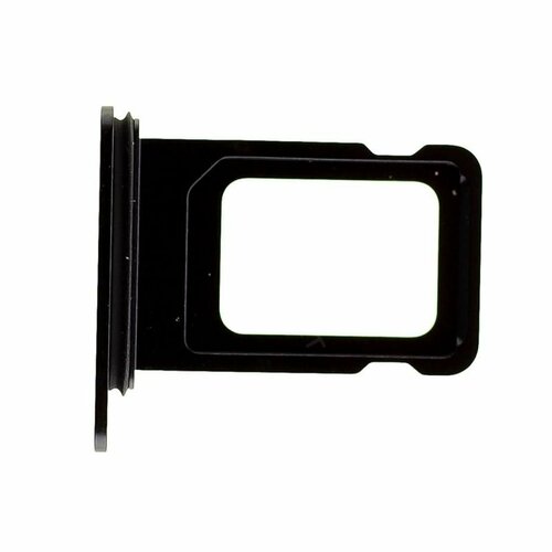 Сим лоток / Держатель сим карты / Контейнер SIM / sim holder для 14/14 Pro Max черный / скрепка в подарок