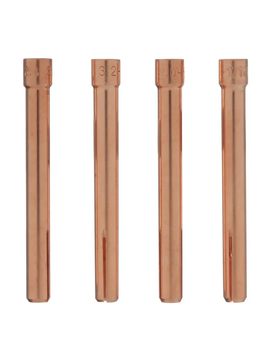 Набор цанг для электрода 16/2/24/32 мм Denzel 93657