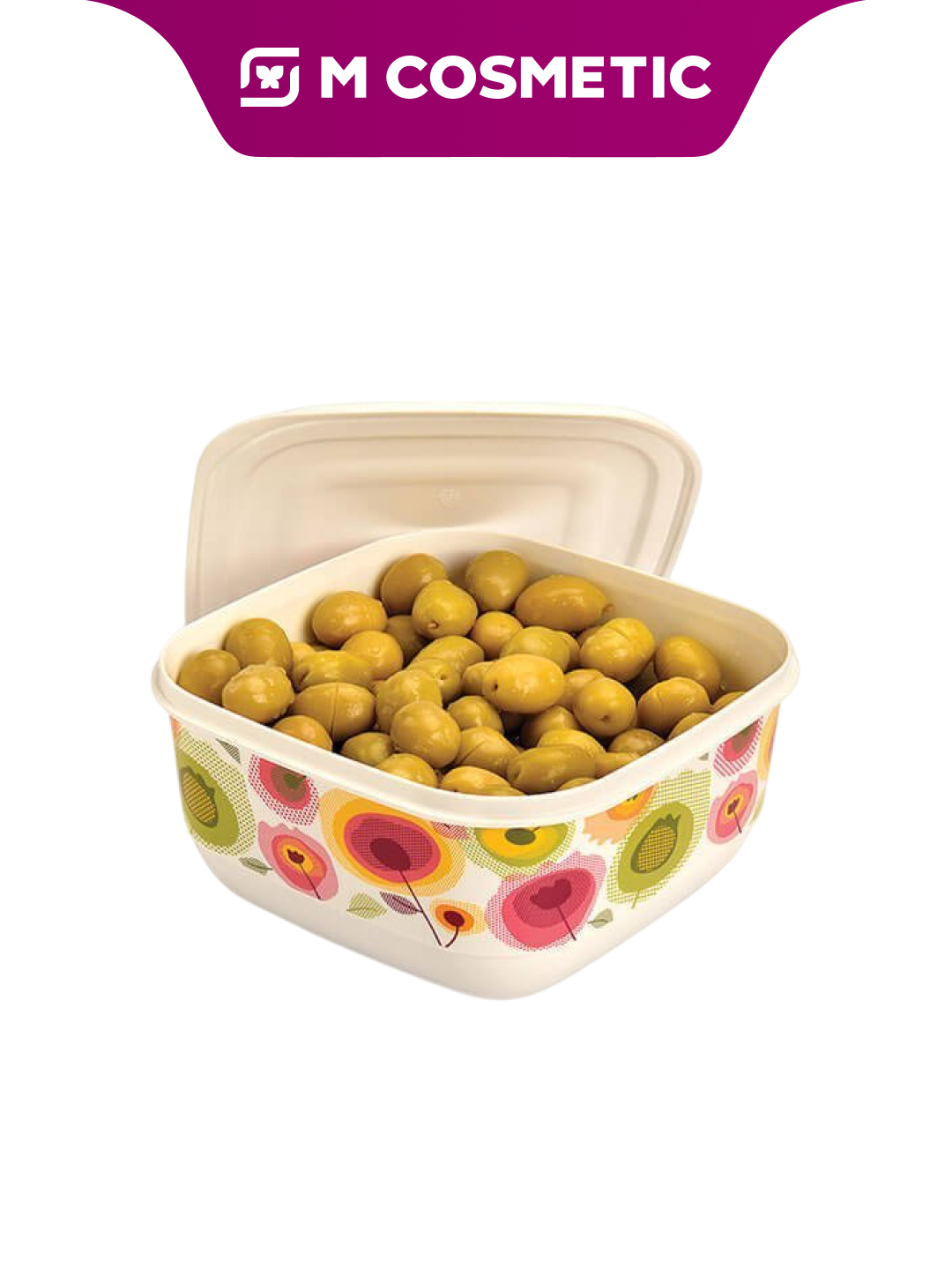 UCSAN PLASTIK Контейнер арт M-883 17,4х17,4х10см, объем 1,9л