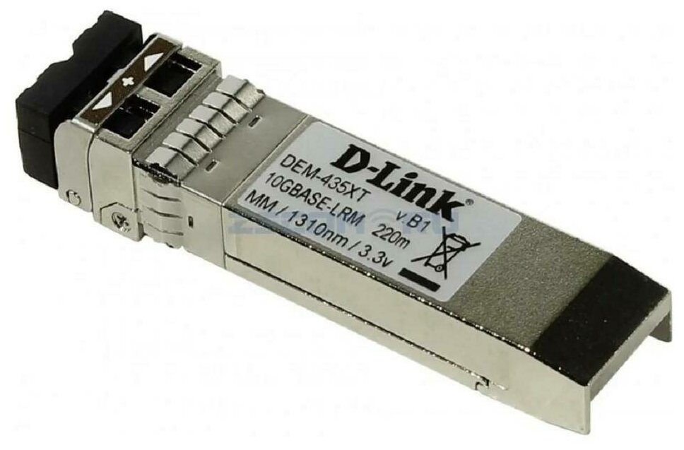 Трансивер D-link 10GBase-SR Multi-Mode SFP+ transceiver (up to 300 m) DEM-431XT-DD