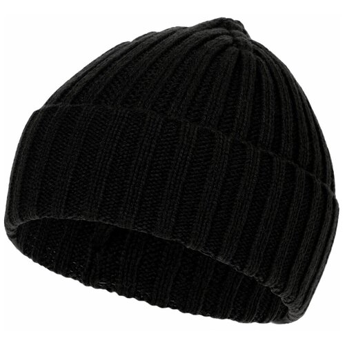 фото Шапка бини sherst, демисезон/зима, размер one size, черный