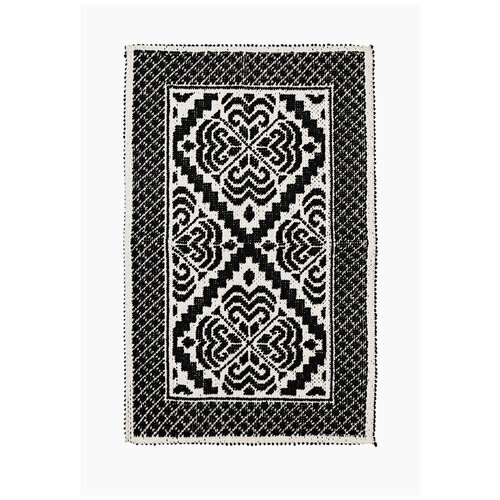 Коврик на пол в ванную и туалет 50x80 см, Alize, Турция, Giglio black