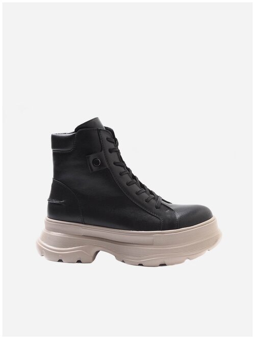 Женские ботинки, MYSET, зима, цвет черный, размер 38