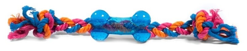 Игрушка для собак GiGwi Косточка на веревке, малая (26 см)