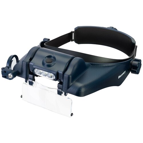 Лупа налобная с аккумулятором Discovery Crafts DHR 10