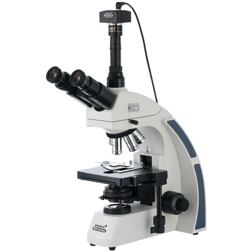 Микроскоп LEVENHUK MED D40T белый/черный