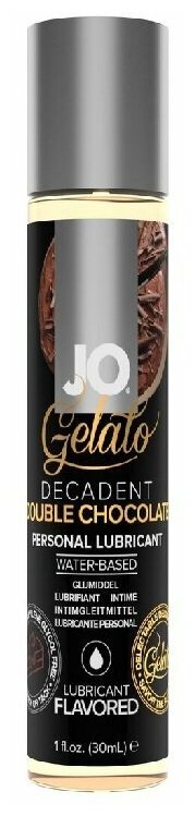 Гель -смазка JO Gelato Decadent Double Chocolate, 30 мл