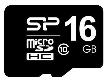 Карта памяти Silicon Power microSDHC 16Gb Class 10, SP016GBSTH010V10