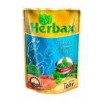 Корм для кошек Herbax Рыбное ассорти в соусе с мятой (0.1 кг) - изображение