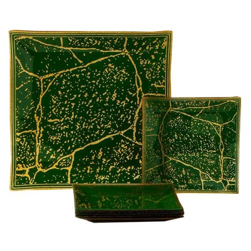 Столовый сервиз Royal Glass Камень, 6 персон, 7 предм.