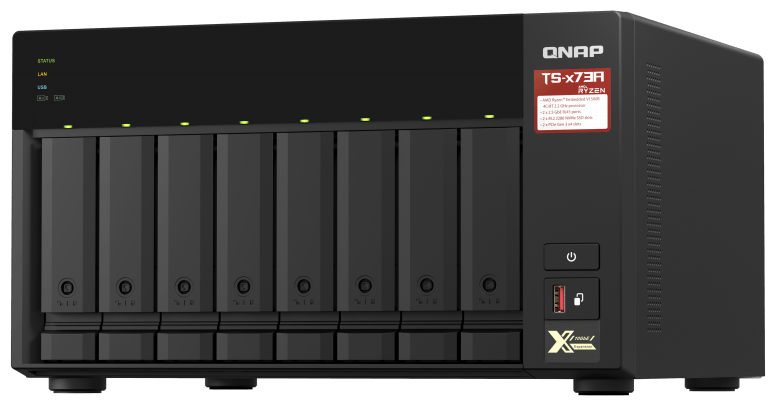 Сетевое хранилище (NAS) QNAP (TS-873A-8G)