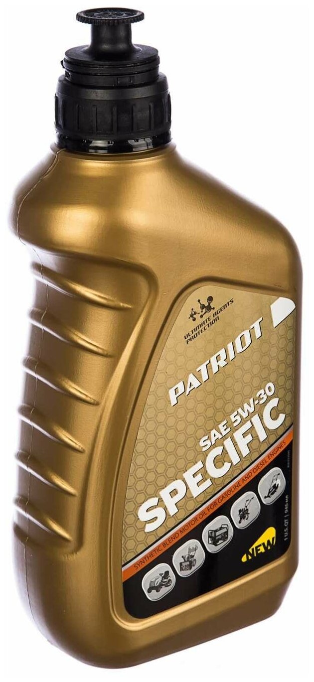 Масло Patriot SPECIFIC HIGH-TECH 5W30 SJ/CF 850030595 0,946 л.