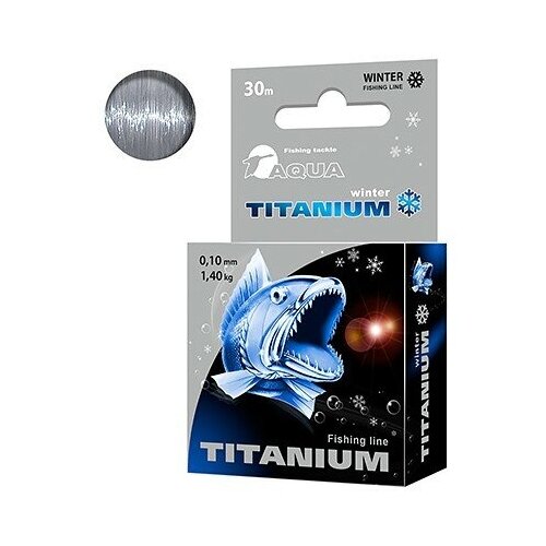 Леска AQUA Titanium 0.18 30м