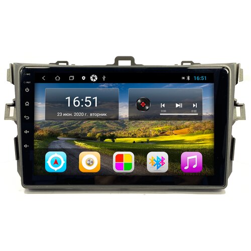 Штатная магнитола Zenith Toyota Corolla 2006-2013, Android 10, 6/128GB, 4G LTE