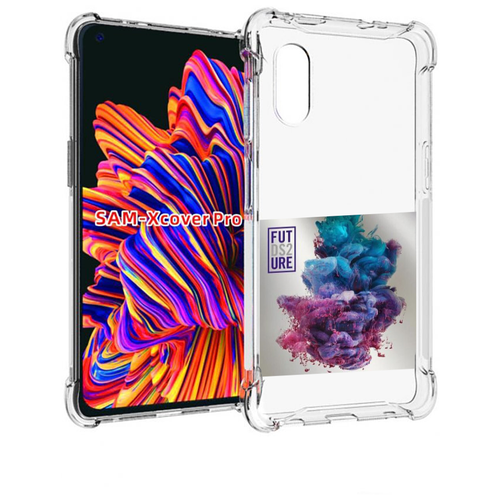 Чехол MyPads Future - DS2 (Dirty Sprite 2) для Samsung Galaxy Xcover Pro 1 задняя-панель-накладка-бампер чехол mypads future ds2 dirty sprite 2 для samsung galaxy a04 задняя панель накладка бампер